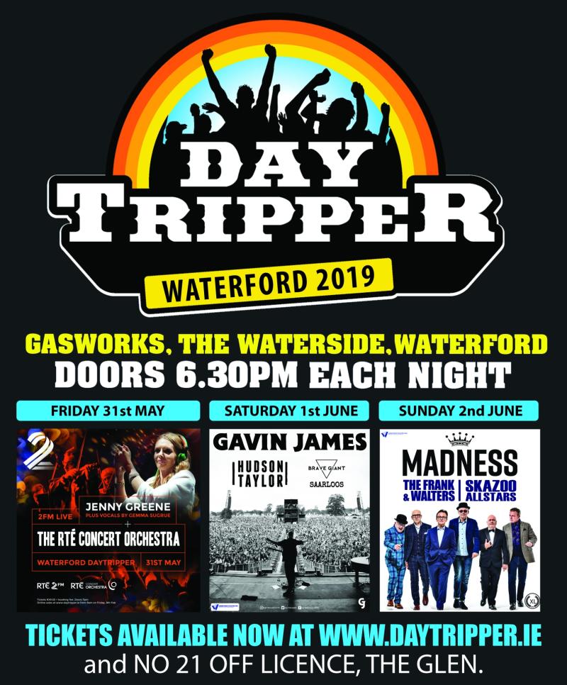 Tickets on sale now at Daytripper.ie 