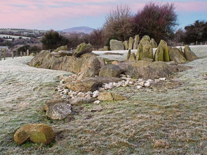 Popular winter solstice annual event at ancient passage tomb near Waterford