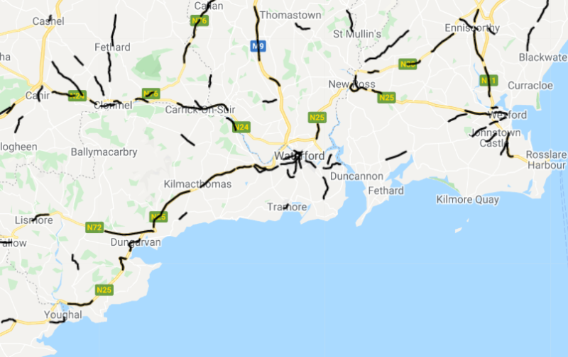 REVEALED: Locations of 16 new speed camera locations in Waterford