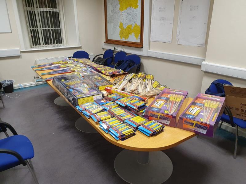 Warning about fireworks as gardaí make seizure 