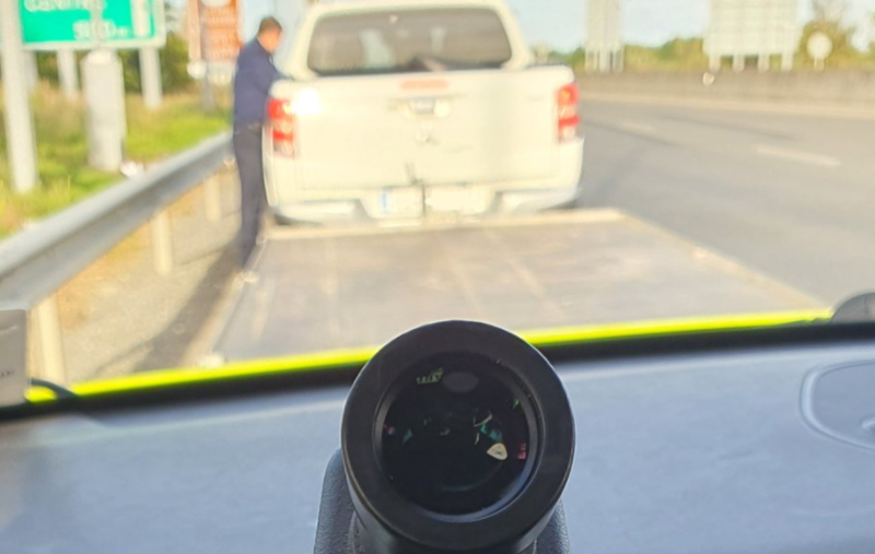 Waterford Gardai stop motorist speeding in jeep and trailer