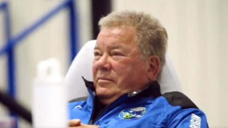 TV icon becomes oldest person to travel to space at 90 years old