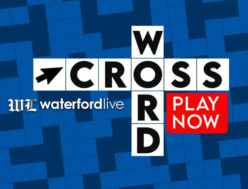 Waterford Live Interactive Digital Crossword Puzzle