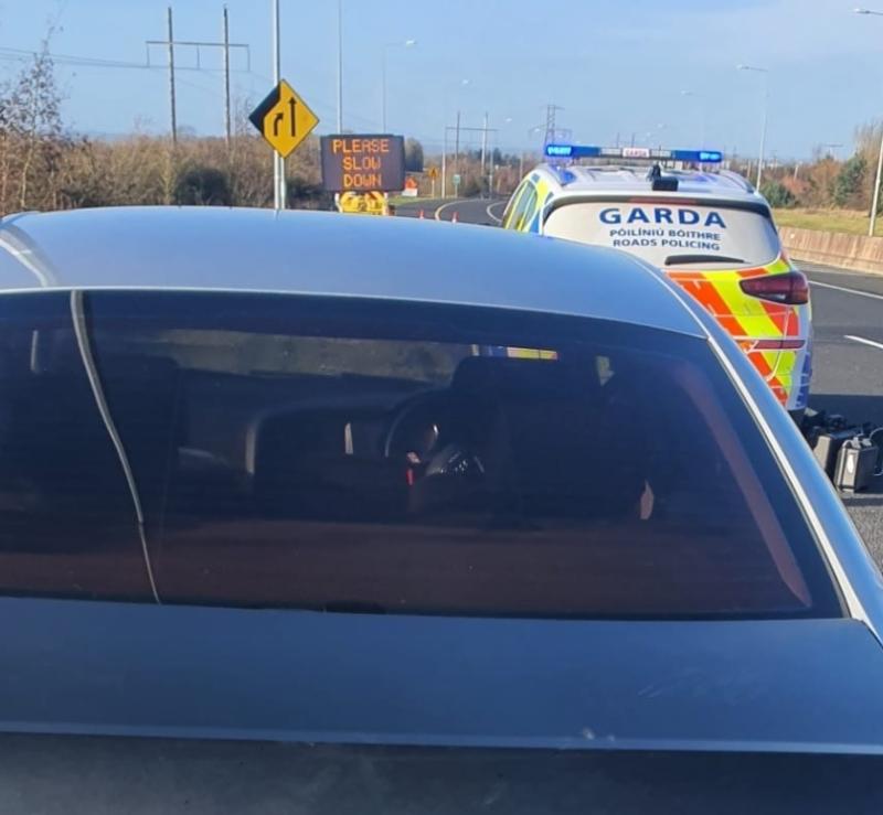 ARRESTED! Driver doing over 200km on M9 during Storm Barra 