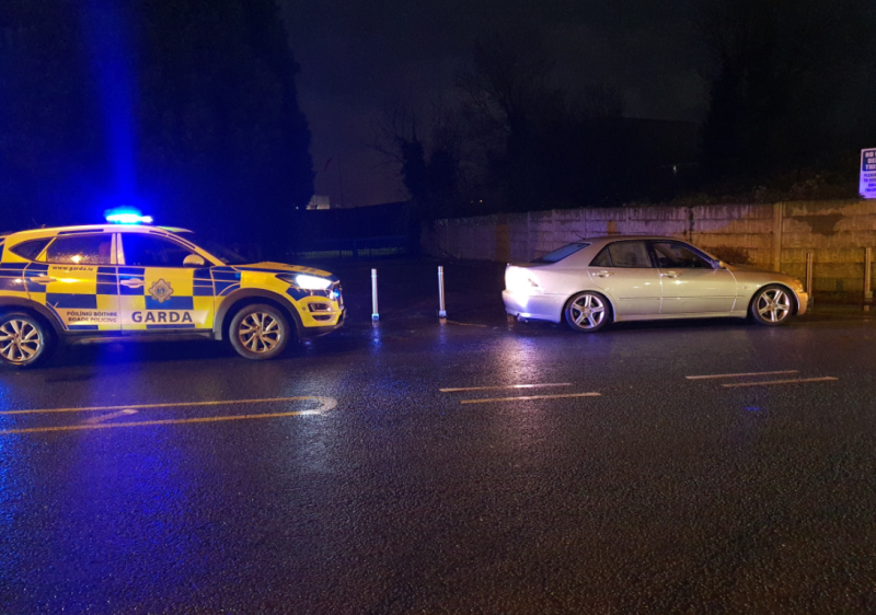 Gardai arrest Waterford driver after drifting attempt on inner city roundabout
