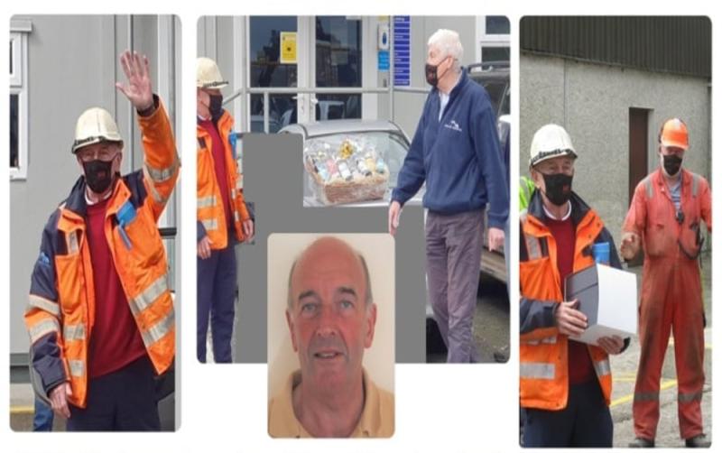Port of Waterford waves fond goodbye to worker Paul after almost 50 years of sterling service