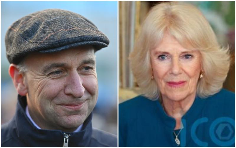 Henry de Bromhead welcomes the Duchess of Cornwall to his stables in Waterford