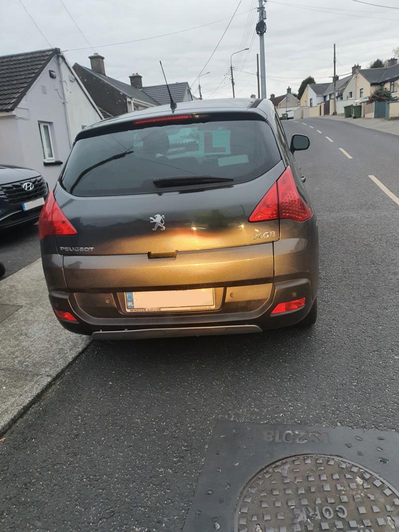 Can you guess why this car turned away from a garda checkpoint in Waterford?