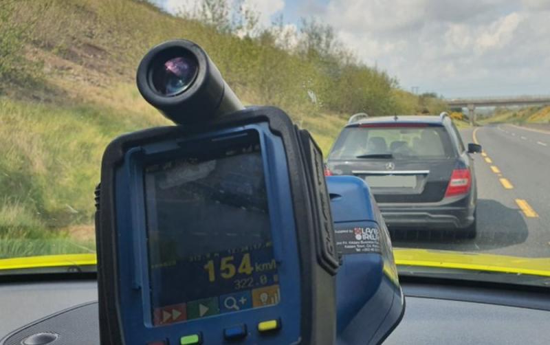 Car stopped on Waterford road for driving over speed limit