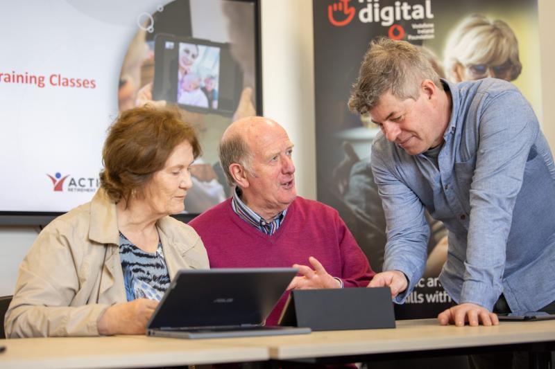 Free digital skills classes for older people in Waterford