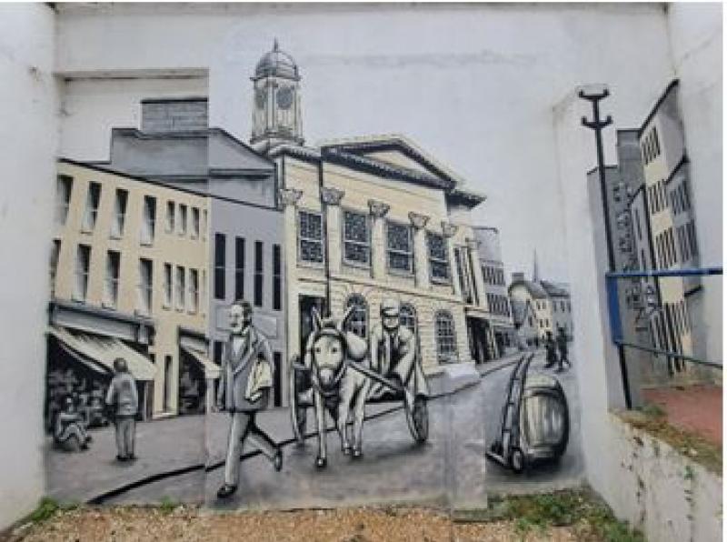 Denis Power Wall Mural unveiled at Waterford Gallery of Art
