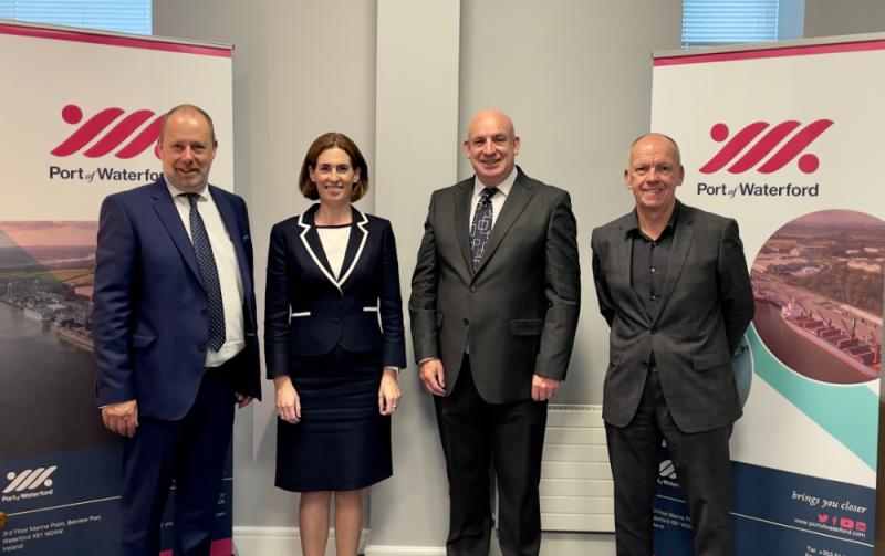 Minister visits the Port of Waterford