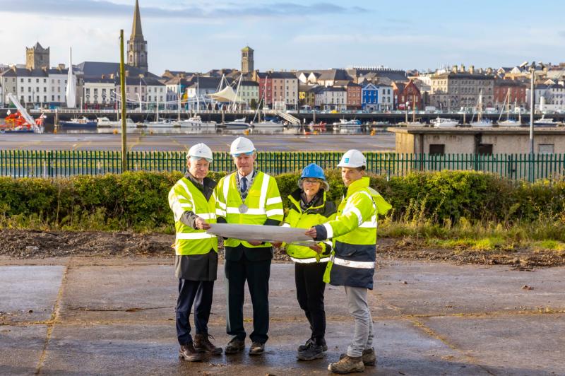 Waterford council and Irish Water begin construction on new pump station