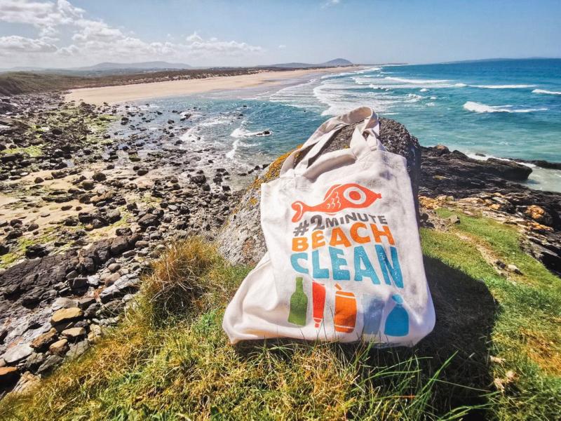 People in Waterford encouraged to tackle climate change with two minute beach clean