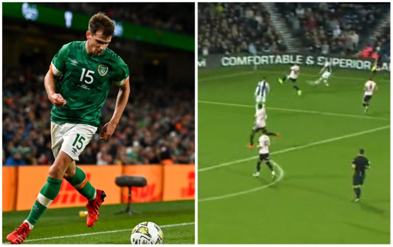 WATCH: Waterford's Jayson Molumby provides pinpoint assist for West Brom winner