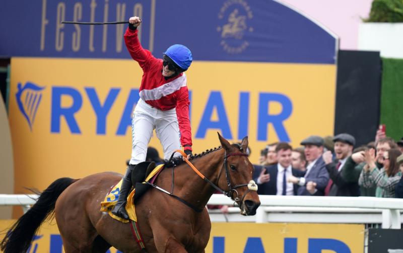 WATCH: De Bromhead-trained Envoi Allen conquers Cheltenham's Ryanair Chase