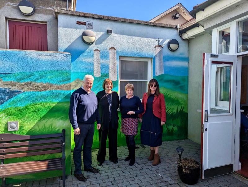 Impressive murals unveiled in the grounds of a Waterford hospital this week 