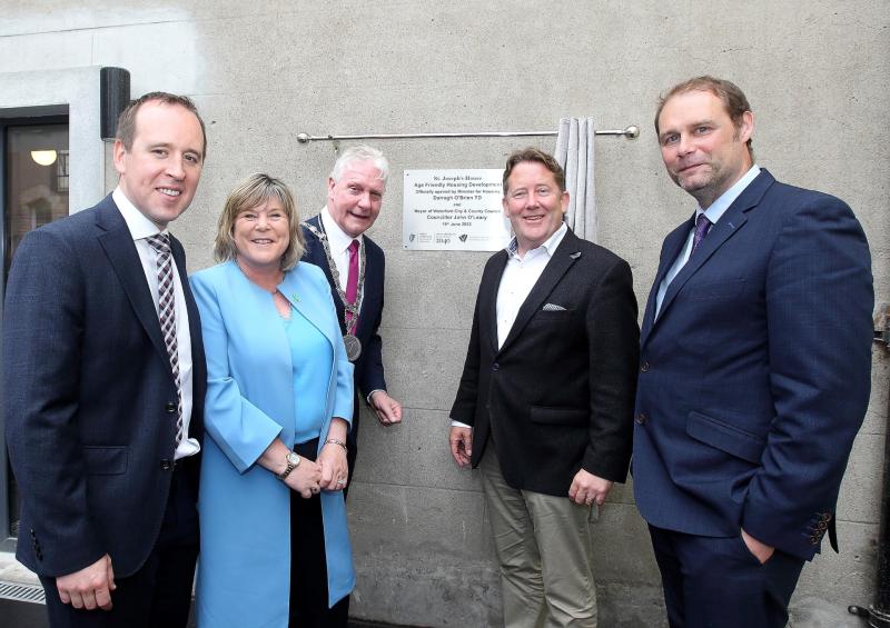 Housing Minister officially announces new social and affordable homes in Waterford