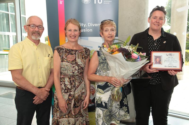 Winner of inaugural SETU Vicky Phelan Equality, Diversity & Inclusion award announced