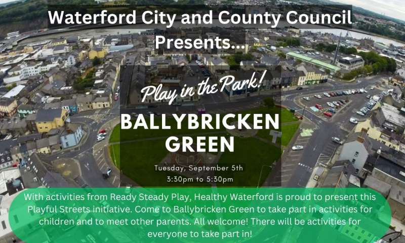 Waterford families invited to attend park event this week