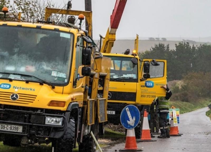 Electricity power cuts affecting two areas of Waterford as clean up after Storm Agnes underway