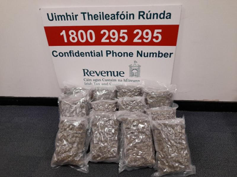 €120k of cannabis seized at Shannon Airport