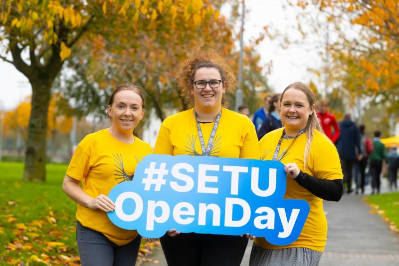 SETU Waterford open day events to take place this week