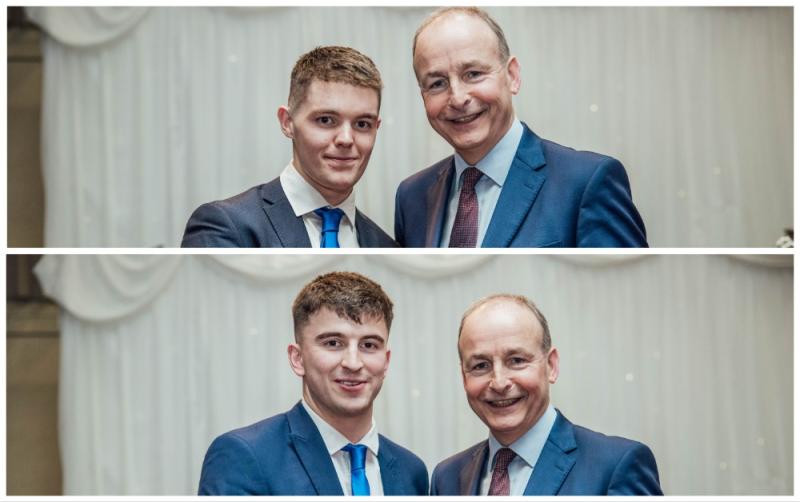 Waterford players at MIC Fitzgibbon Cup Homecoming Gala
