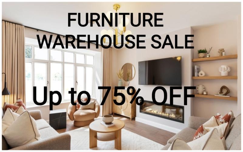 Get designer furniture for discount prices at the H+G Design Group Warehouse Sale