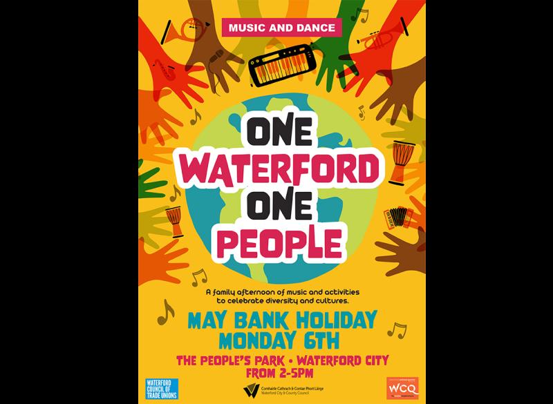 WHAT'S ON: Free music event to celebrate diversity in Waterford City