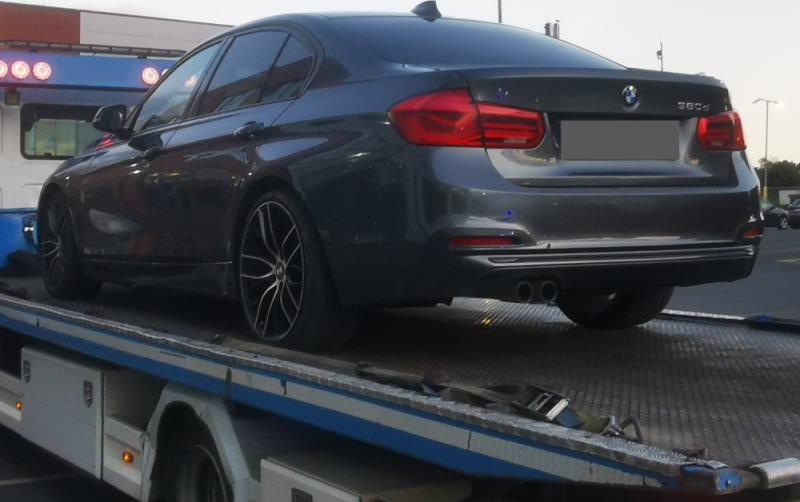Waterford gardaí seize luxury BMW after being caught uninsured for FOURTH time this year
