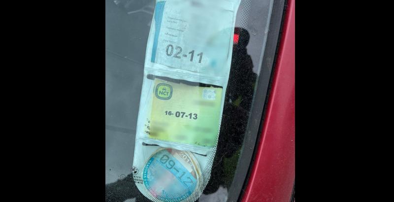 'Hat trick': Motorist nabbed with tax, insurance and NCT over a decade old