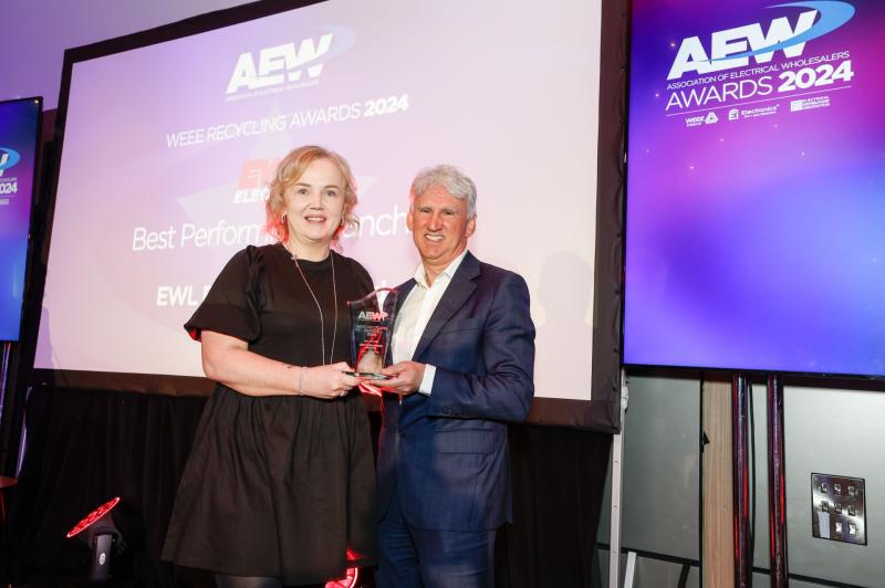 Waterford electrical wholesaler shines bright at national award ceremony