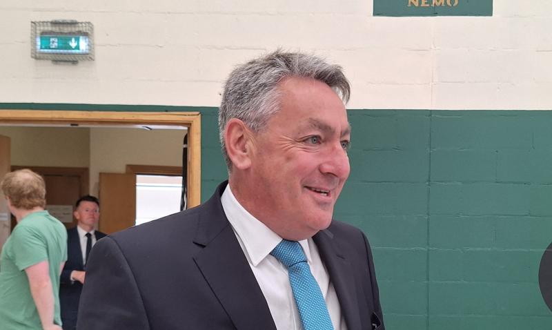 ELECTED: Billy Kelleher re-elected to Ireland South on 18th count