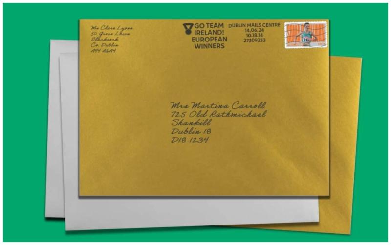 Waterford athlete Thomas Barr to feature on An Post stamp after European success