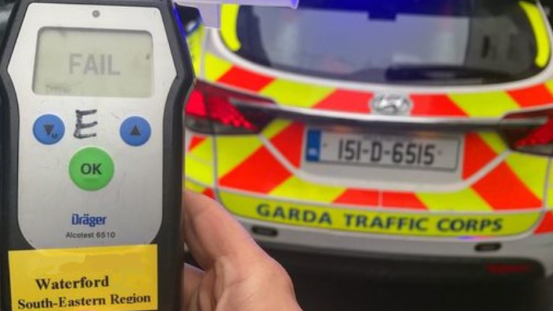 Drunk driver arrested as Waterford Gardaí discover car tax expired 470 days ago