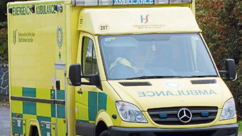 Elderly Waterford man rushed to hospital after single vehicle collision
