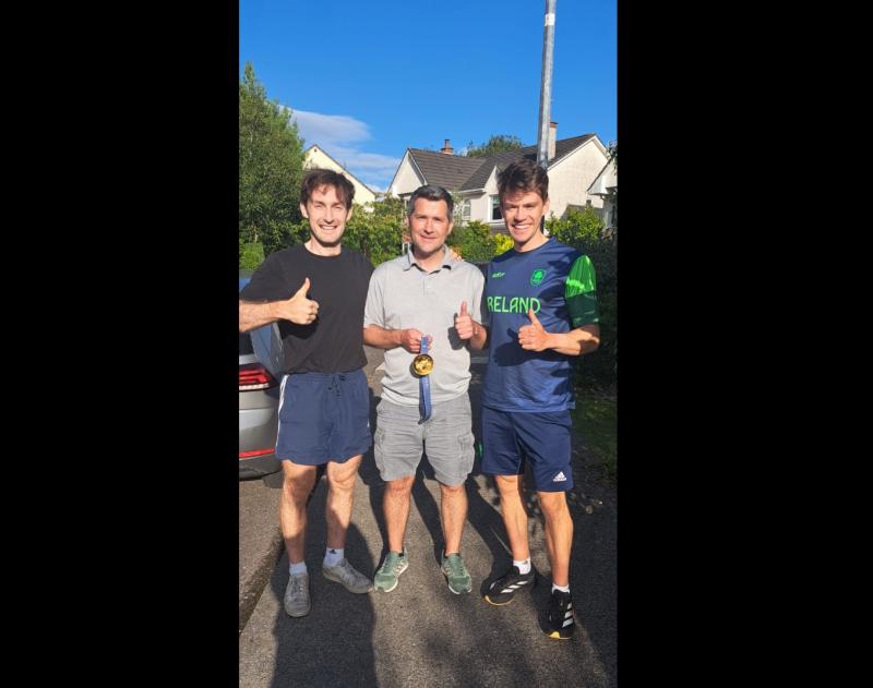 Three Olympians hitch a lift home with Limerick man 