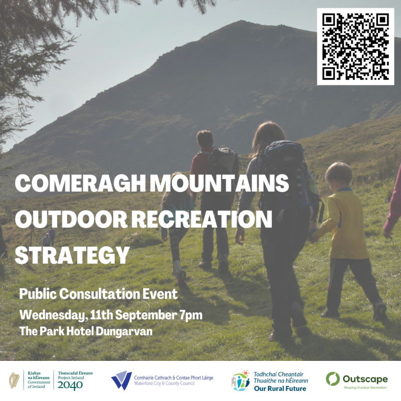 Public consultation to be held on Outdoor Recreation Strategy for Comeragh Mountains
