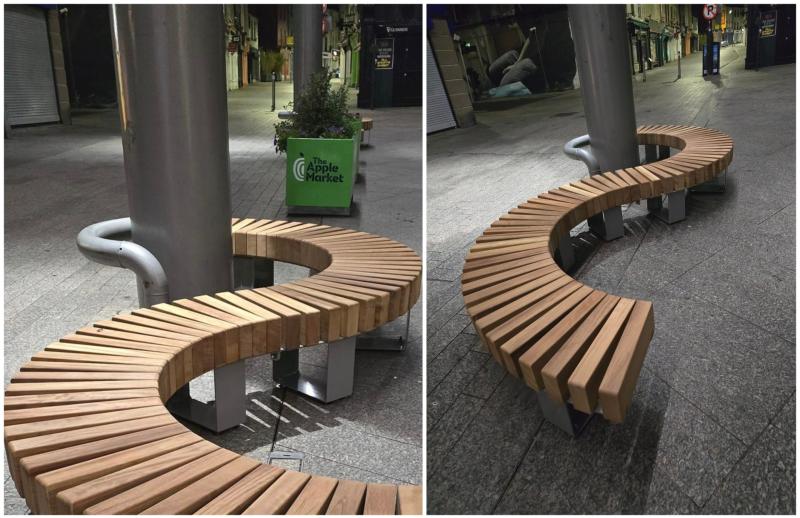 Mixed views as 'trendy' new seating is unveiled in Waterford
