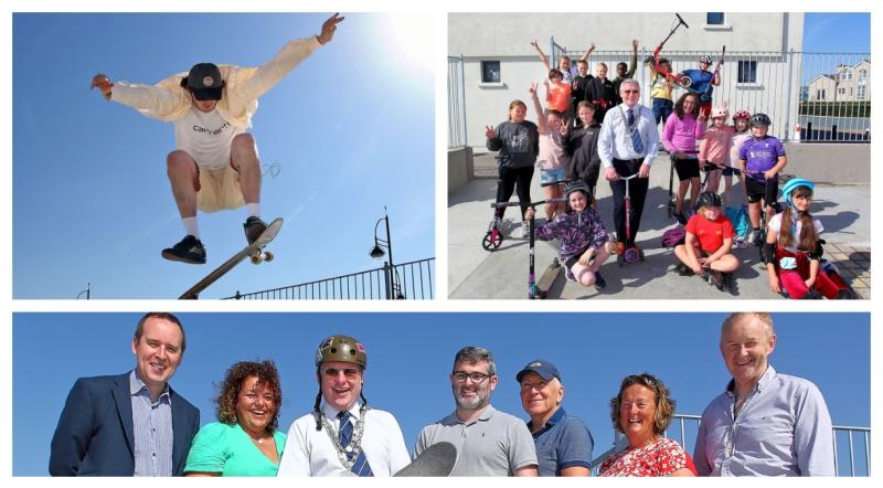 PICTURES: Tramore’s newest skateboarding amenity bowls over boarders