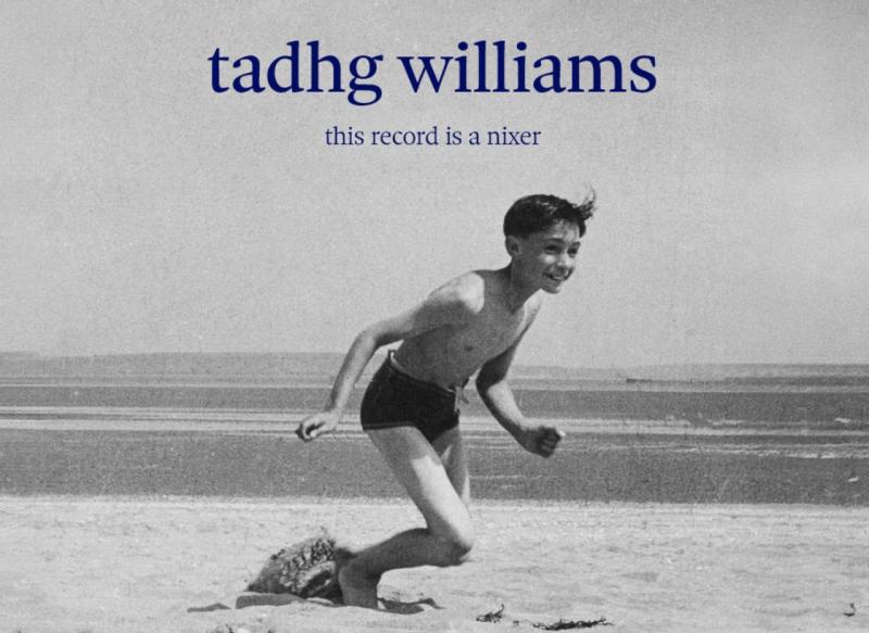 Waterford folk artist Tadhg Williams announces hometown gig to mark launch of debut EP