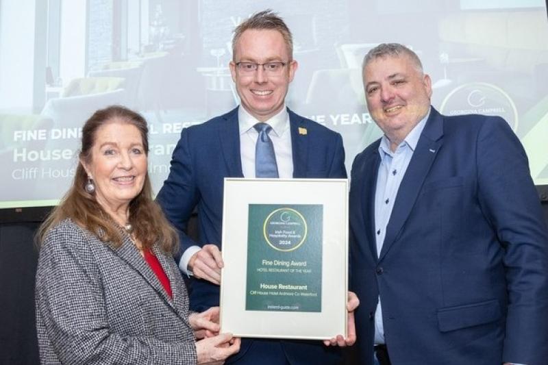 CONGRATULATIONS: Waterford restaurants win big at leading hospitality awards 