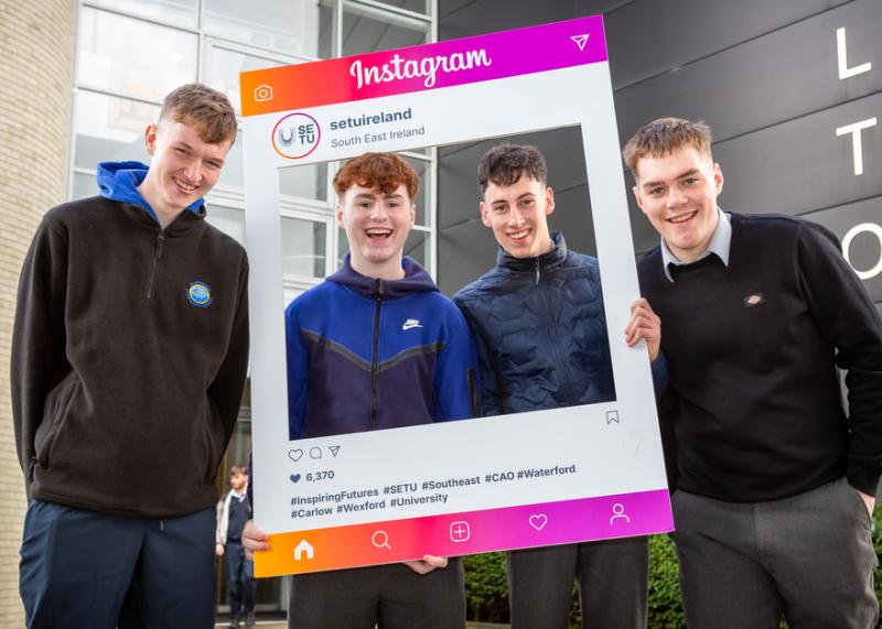 Students prepare to explore their future as  SETU hosts open day at Waterford campus