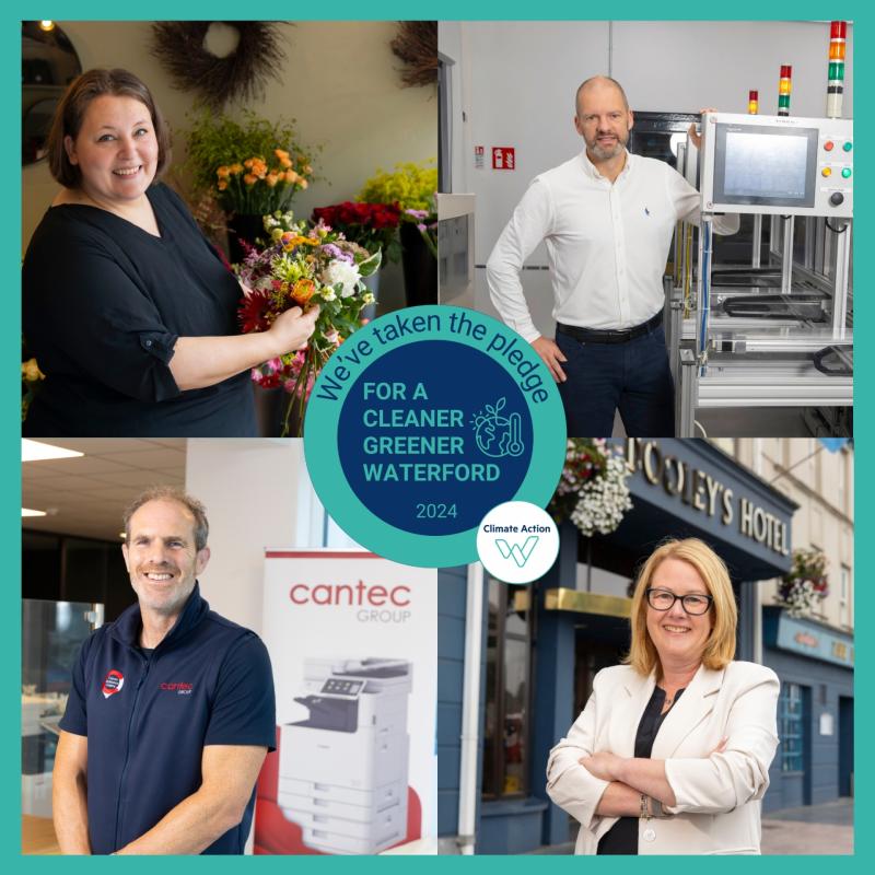 Over 1,000 businesses take the pledge for a Cleaner, Greener Waterford