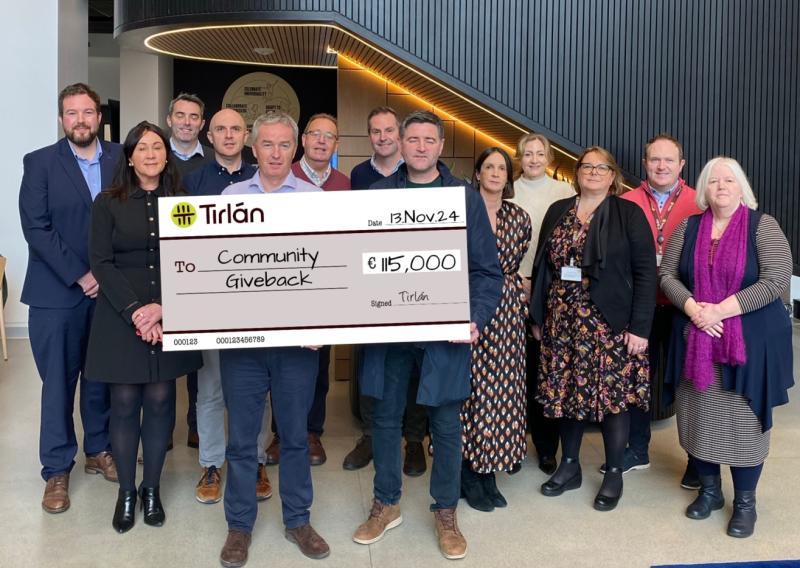 Early Christmas present for Waterford-based charity as Tirlán workers raise much-needed funds