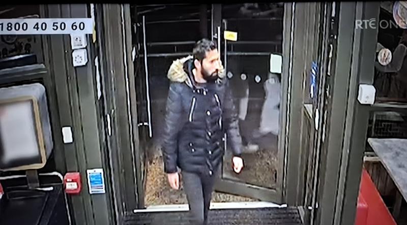 Gardai in TV appeal to identify man who stole bag from customer at Waterford restaurant