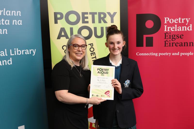 Waterford student makes final of major poetry competition 