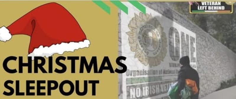 Charity to hold Christmas sleep-out in Waterford to raise funds for homeless veterans