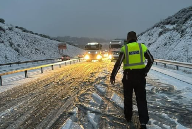 Gardaí issue 'crucial' update for motorists as cold snap set to continue